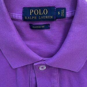 Ralph Lauren Classic Purple Polo Shirt 👕